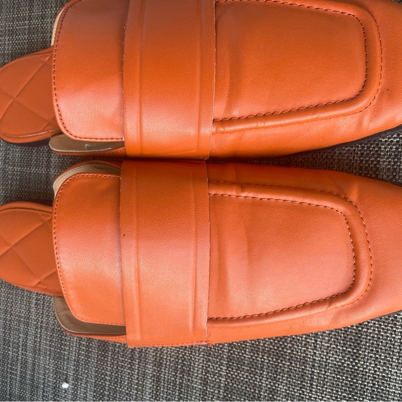 Zara Orange flat mules - Picture 3 of 6